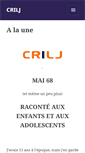 Mobile Screenshot of crilj.org